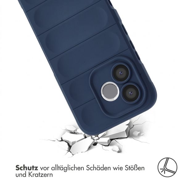 imoshion EasyGrip Backcover Honor 600 Lite - Dunkelblau