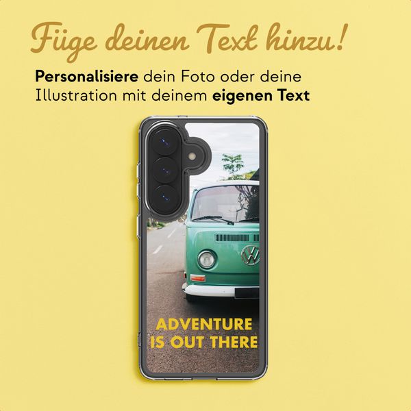 Gestalte deine eigene Clear Case Samsung Galaxy S26 - Transparent