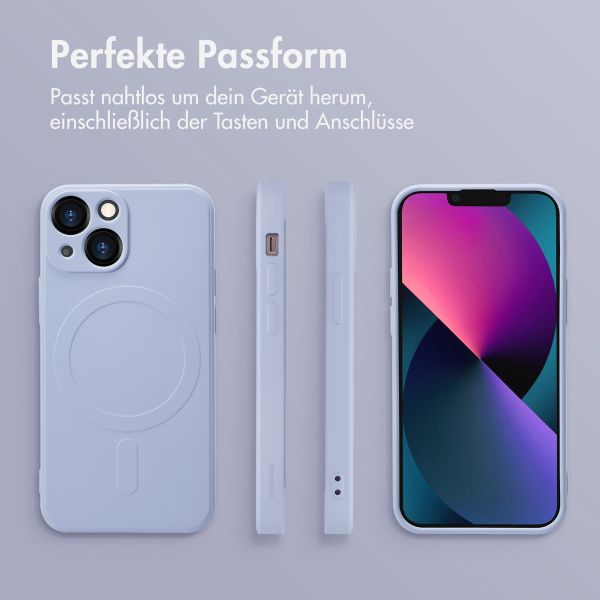 imoshion Color Back Cover mit MagSafe Apple iPhone 13 Mini - Lila