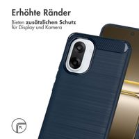 imoshion Brushed Back Cover OnePlus Nord CE5 - Dunkelblau