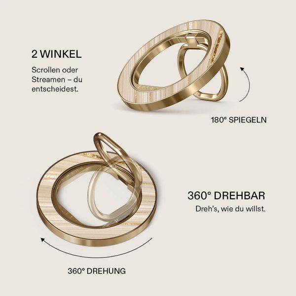 Burga Ringholder MagSafe Gold - Handyringe - Full Glam