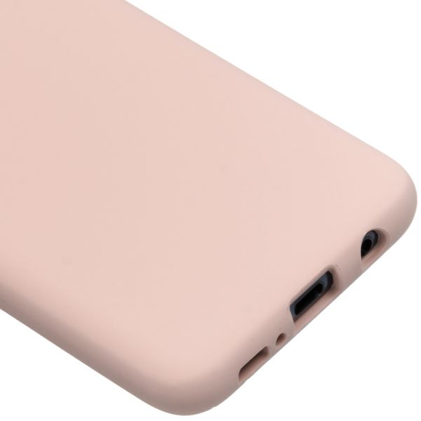 Accezz Liquid Silikoncase Rosa für das Samsung Galaxy S10e