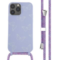 imoshion SilikonHülle design mit Band Apple iPhone 13 Pro Max - Butterfly