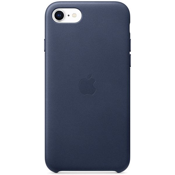 Apple Leder-Case für das Apple iPhone SE (2022 / 2020) - Midnight Blue