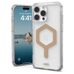 UAG Plyo Backcover MagSafe für das iPhone 16 Pro Max - Ice / Gold