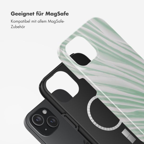 Selencia Vivid Rückabdeckung mit MagSafe Apple iPhone 15 - Nature Grayed Jade