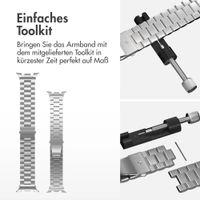 imoshion Edelstahlarmband für Huawei Watch Fit 3 - Silber