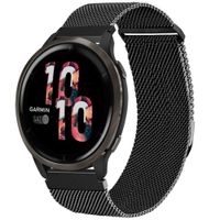 imoshion Magnetisches Milanaise Armband -   Universelle 22 mm Anschluss - Größe S - Schwarz