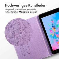 imoshion Mandala Klapphülle Apple iPad 6 (2018) 9.7 Zoll / iPad 5 (2017) 9.7 Zoll / Air 2 (2014)/Air 1 (2013) - Lila / Lilac