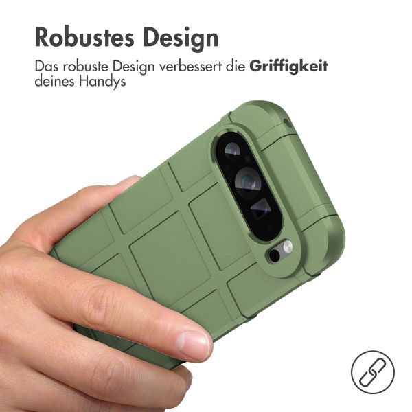 imoshion Rugged Shield Backcover für das Google Pixel 9 Pro XL - Dunkelgrün