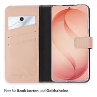 Selencia Echtleder Klapphülle Samsung Galaxy S26 Plus - Dusty Pink