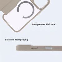 imoshion Transparente Bookcase mit MagSafe Apple iPhone 18 Pro / 17 Pro - Beige