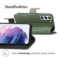 imoshion Luxuriöse Klapphülle Samsung Galaxy S22 - Grün