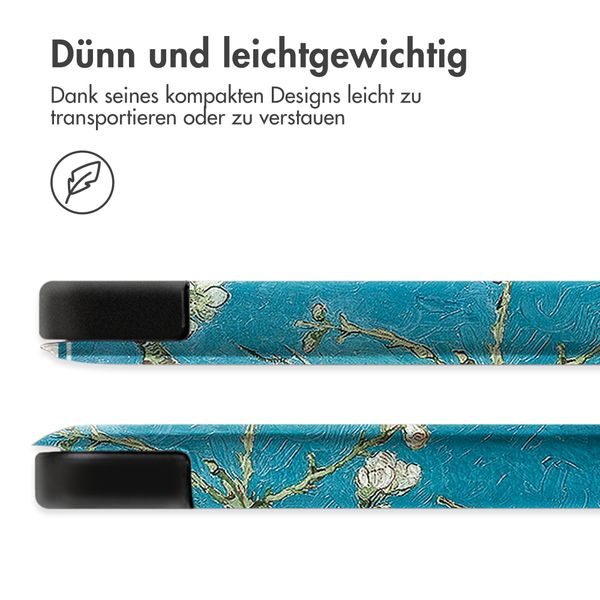 imoshion Design Trifold Klapphülle für das iPad 11 (2025) 11 Zoll / iPad 10 (2022) 10.9 Zoll - Grüne Planze