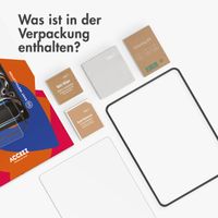 Accezz Schutzfolie aus gehärtetem Glas mit Applikator Apple iPad Pro 11 (2024) M4