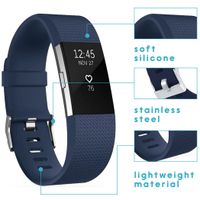imoshion Silikonband für das  Fitbit Charge 2 - Dunkelblau