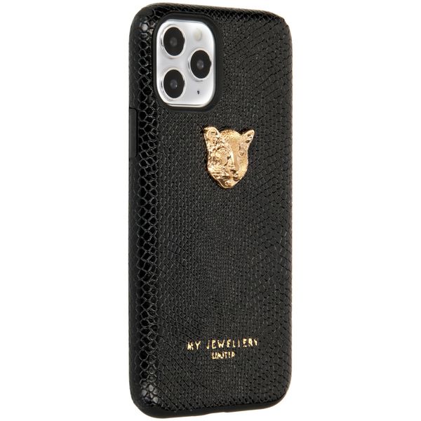 My Jewellery Tiger Softcase Backcover iPhone 11 Pro - Schwarz