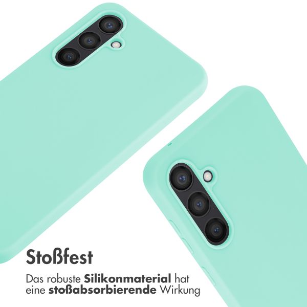 imoshion SilikonHülle mit Band Samsung Galaxy S23 FE - Mintgrün