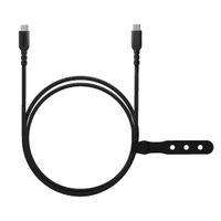 Fairphone LongLife USB-C-zu-USB-C/USB-A Ladekabel - 240W - 2.5 Meter - Schwarz