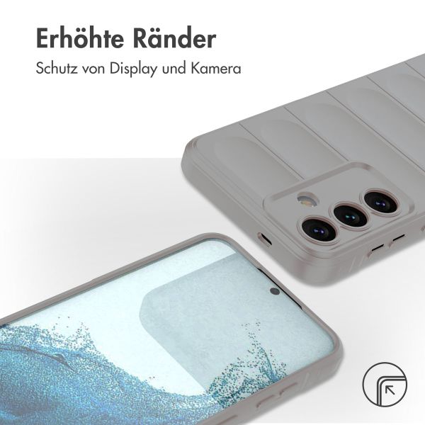 imoshion EasyGrip Back Cover für das Samsung Galaxy S24 Plus - Grau