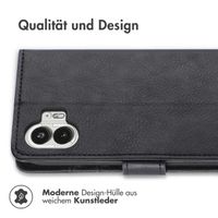 imoshion Luxuriöse Klapphülle Nothing Phone (2) - Schwarz