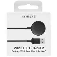 Samsung Wireless Charger für Samsung Galaxy Watch 3, 4, 5, 6, 7, Watch Ultra, Watch Active (2) – Schwarz