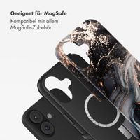 Selencia Vivid Rückabdeckung mit MagSafe Apple iPhone 17 - Chic Marble Black