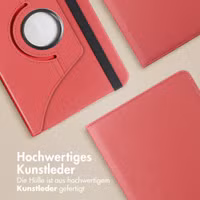 imoshion 360° drehbare Klapphülle Samsung Galaxy Tab S11 - Rot