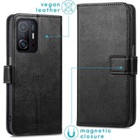 imoshion Luxuriöse Klapphülle Xiaomi 11T (Pro) - Schwarz