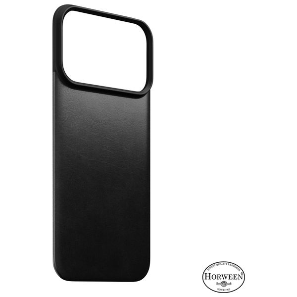 Nomad Magnetic Leather Backside Apple iPhone 18 Pro / 17 Pro - Black