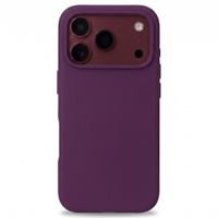 Accezz Liquid Silikoncase mit MagSafe Apple iPhone 18 Pro / 17 Pro - Dark Cherry