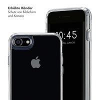 Selencia Backcover mit abnehmbaren Haken Apple iPhone SE (2022 / 2020) / 8 / 7 - Transparent