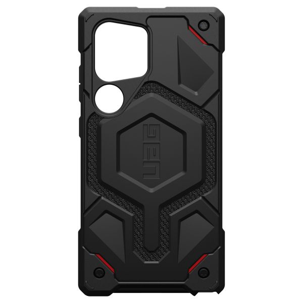 UAG Monarch Pro Backcover für das Samsung Galaxy S24 Ultra - Kevlar Black