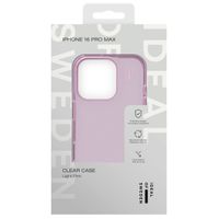 iDeal of Sweden Clear Case für das iPhone 16 Pro Max - Light Pink