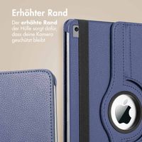 imoshion 360° drehbare Klapphülle Apple iPad Air 3 (2019) / Pro 10.5 (2017) - Dunkelblau