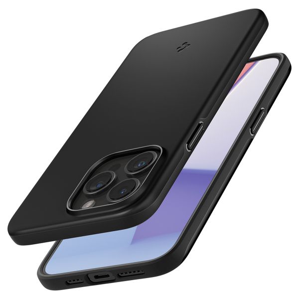Spigen Thin Fit™ Hardcase für das Apple iPhone 15 Pro Max - Schwarz