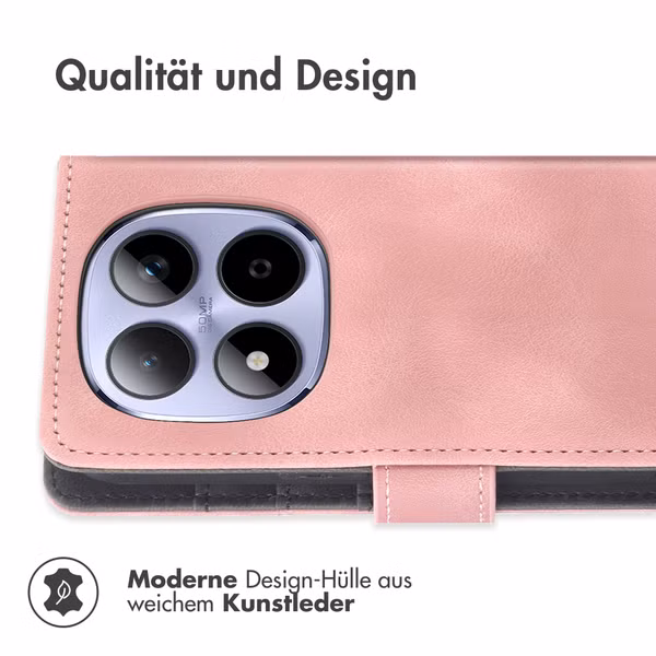 imoshion Klapphülle mit Kordel Xiaomi Redmi Note 15 Pro (4G) - Rosa