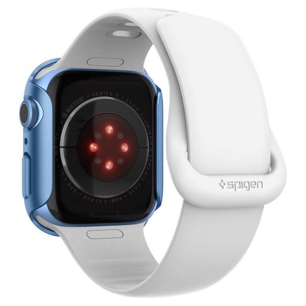 Spigen Thin Fit™ Case für die Apple Watch Series 7 / 8 / 9 - 45 mm - Blau