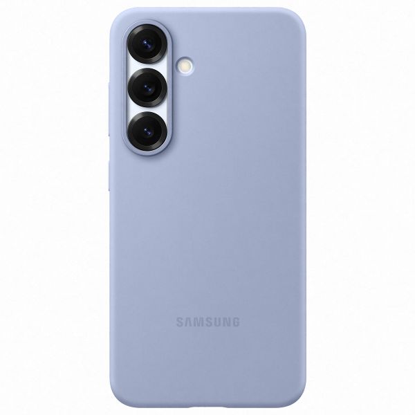 Samsung Original Silikon Cover für das Samsung Galaxy S25 - Hellblau