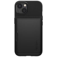 Spigen Slim Armor CS Case für das Apple iPhone 13 - Schwarz