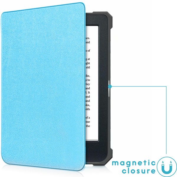 imoshion Slim Soft Case Klapphülle Kobo Nia - Hellblau