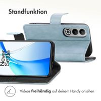 imoshion Luxuriöse Klapphülle OnePlus Nord CE 4 - Hellblau