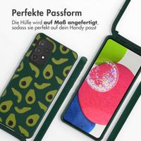 imoshion SilikonHülle design mit Band Samsung Galaxy A53 - Avocado Green