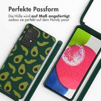 imoshion Silikonhülle design mit Band für das Samsung Galaxy A53 - Avocado Green