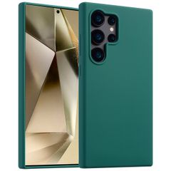 Accezz Liquid Silikoncase für das Samsung Galaxy S24 Ultra - Forest Green