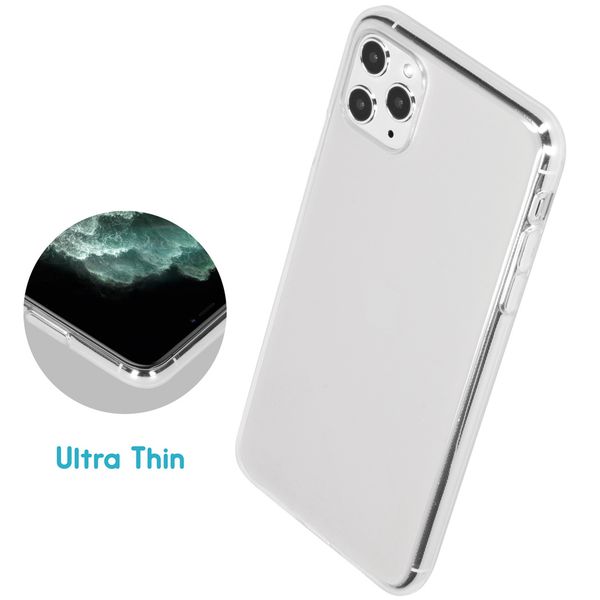 imoshion Softcase Cover + Glass Screen Protector iPhone 11 Pro Max