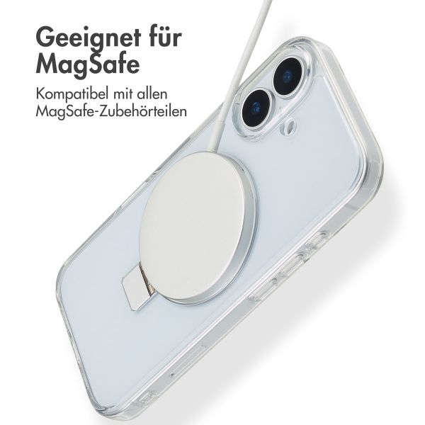Accezz Ring Stand Backcover mit MagSafe Apple iPhone 17 - Transparent