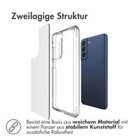 imoshion Rugged Air Case Samsung Galaxy S21 FE - Transparent