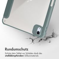 imoshion Origami Klapphülle iPad Air 11 Zoll (2024) M2 - Dunkelgrün