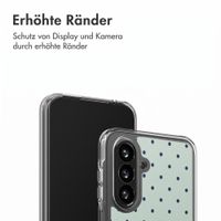 imoshion Design Hülle Samsung Galaxy A56 - Polka Dot Mintgroen